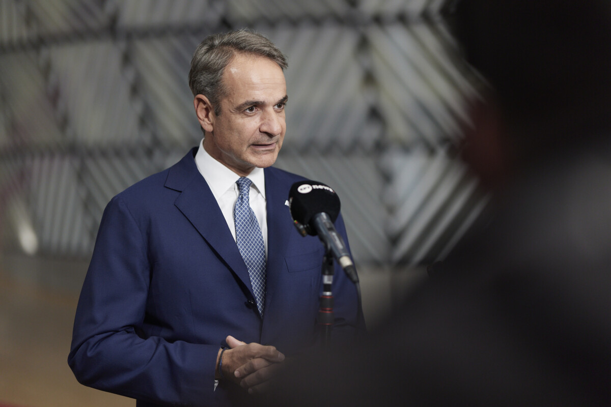 Ο πρωθυπουργός Κυριάκος Μητσοτάκης συμμετέχει στη δεύτερη ημέρα των εργασιών της Συνόδου του Ευρωπαϊκού Συμβουλίου. Παρασκευή 16 Οκτωβρίου 2026(ΔΗΜΗΤΡΗΣ ΠΑΠΑΜΗΤΣΟΣ/ Γ.Τ ΠΡΩΘΥΠΟΥΡΓΟΥ/EUROKINISSI)