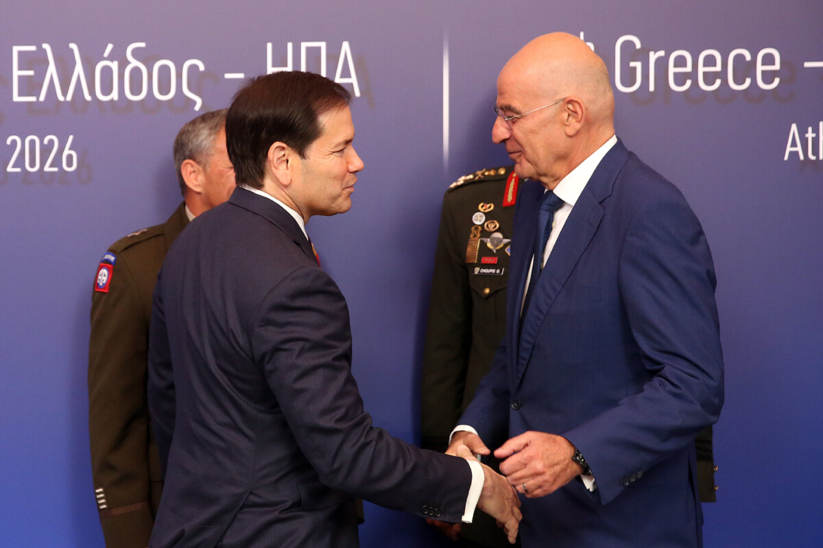 Μάρκο Ρούμπιο και Νίκος Δένδιας