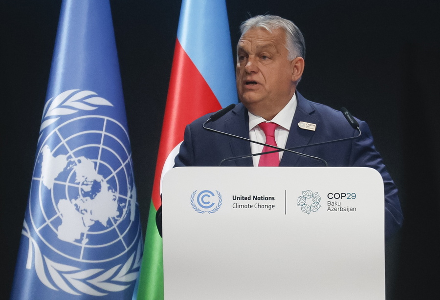 Όρμπαν σε COP29 / Να συνεχιστεί η οικολογική μετάβαση, με φυσικό αέριο, πετρέλαιο και πυρηνική ενέργεια