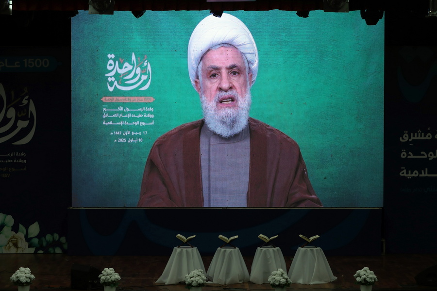 &Chi;&epsilon;&zeta;&mu;&pi;&omicron;&lambda;ά&chi; / &laquo;&Theta;&alpha; &mu;&epsilon;ί&nu;&omicron;&upsilon;&mu;&epsilon; &sigma;&tau;&eta; &mu;ά&chi;&eta; &mu;έ&chi;&rho;&iota; &tau;έ&lambda;&omicron;&upsilon;&sigmaf;&raquo; &ndash; &Kappa;&alpha;&lambda;&epsilon;ί &tau;&eta;&nu; &kappa;&upsilon;&beta;έ&rho;&nu;&eta;&sigma;&eta; &tau;&omicron;&upsilon; &Lambda;&iota;&beta;ά&nu;&omicron;&upsilon; &nu;&alpha; &alpha;&kappa;&upsilon;&rho;ώ&sigma;&epsilon;&iota; &sigma;&upsilon;&nu;&omicron;&mu;&iota;&lambda;ί&epsilon;&sigmaf; &mu;&epsilon; &tau;&omicron; &Iota;&sigma;&rho;&alpha;ή&lambda;