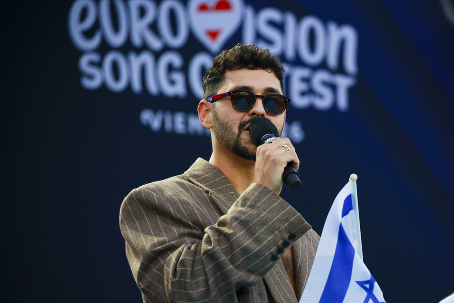 Eurovision / &Alpha;&pi;&omicron;&delta;&omicron;&kappa;&iota;&mu;&alpha;&sigma;ί&epsilon;&sigmaf; &sigma;&tau;&eta;&nu; &epsilon;&mu;&phi;ά&nu;&iota;&sigma;&eta; &tau;&omicron;&upsilon; &Iota;&sigma;&rho;&alpha;ή&lambda; &ndash; &Pi;έ&nu;&tau;&epsilon; &chi;ώ&rho;&epsilon;&sigmaf; &mu;&pi;&omicron;ϊ&kappa;&omicron;&tau;ά&rho;&omicron;&upsilon;&nu; &tau;&omicron;&nu; &delta;&iota;&alpha;&gamma;&omega;&nu;&iota;&sigma;&mu;ό