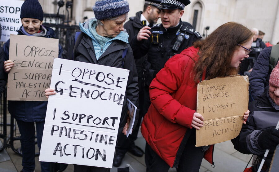 &Beta;&rho;&epsilon;&tau;&alpha;&nu;ί&alpha; / &Alpha;&kappa;&tau;&iota;&beta;&iota;&sigma;&tau;έ&sigmaf; &tau;&eta;&sigmaf; &laquo;Palestine Action&raquo; &theta;&alpha; &kappa;&alpha;&tau;&alpha;&delta;&iota;&kappa;&alpha;&sigma;&tau;&omicron;ύ&nu; &mu;&epsilon; &beta;ά&sigma;&eta; &tau;&eta;&nu; &alpha;&nu;&tau;&iota;&tau;&rho;&omicron;&mu;&omicron;&kappa;&rho;&alpha;&tau;&iota;&kappa;ή &nu;&omicron;&mu;&omicron;&theta;&epsilon;&sigma;ί&alpha;