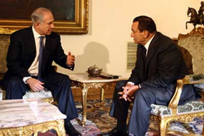 Χωρίς αποτέλεσμα η συνάντηση Μουμπάρακ-Νετανιάχου
