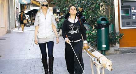 Παρέχουν δωρεάν ειδικά εκπαιδευμένα σκυλιά – οδηγούς σε τυφλούς