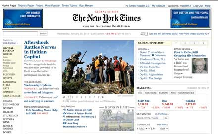Επί πληρωμή η είσοδος στην ιστοσελίδα των New York Times από το 2011