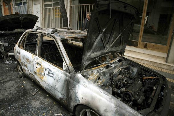 Εμπρησμοί αυτοκινήτων στη Θεσσαλονίκη
