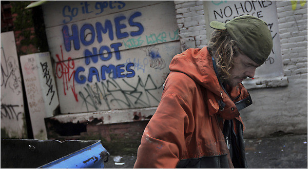Κρύβει τους άστεγούς του το Βανκούβερ ενόψει της χειμερινής Ολυμπιάδας