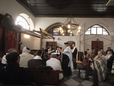 Συγκέντρωση αλληλεγγύης στην εβραϊκή συναγωγή Χανίων