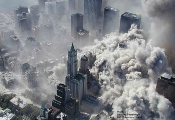 Νέες αεροφωτογραφίες μετά το τρομοκρατικό χτύπημα της 11ης Σεπτεμβρίου