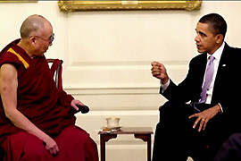 Επίσημη κινεζική διαμαρτυρία για τη συνάντηση Dalai Lama – Obama