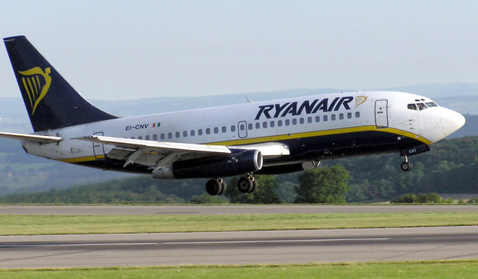 Απειλή για βόμβα σε αεροσκάφος της Ryanair στις Βρυξέλλες