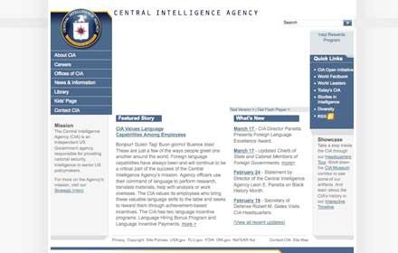 «Μπλόκο» σε ιστοσελίδα της CIA, ως επικίνδυνη για την ασφάλεια των στρατιωτών