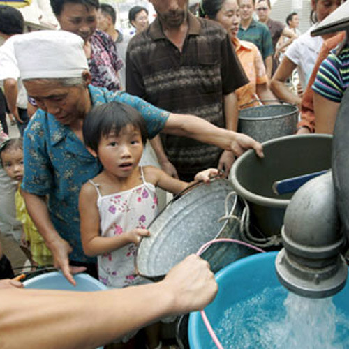Είκοσι τέσσερα εκατ. Κινέζοι στερούνται πόσιμου νερού