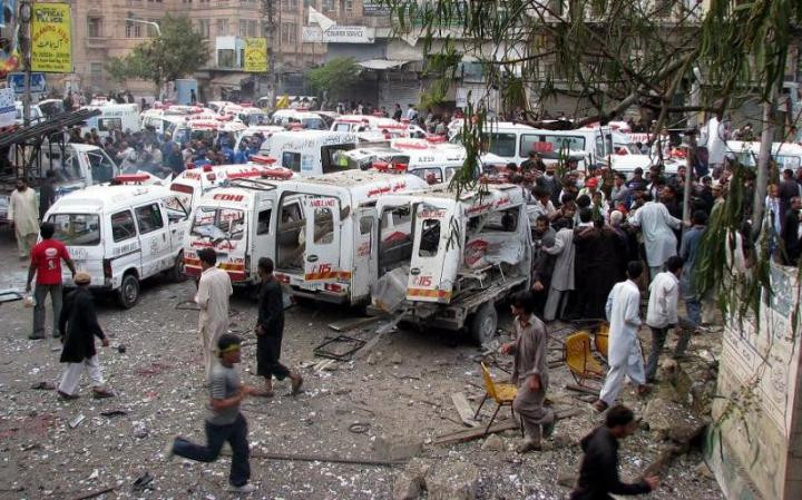 Επίθεση αυτοκτονίας σε νοσοκομείο του Πακιστάν