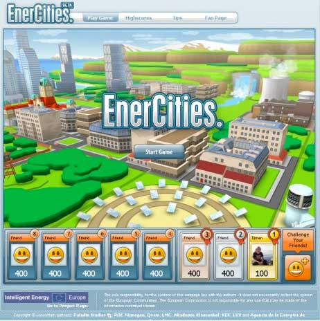EnerCities: Φτιάξτε τη δική σας βιώσιμη πόλη!