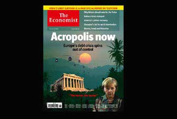 Economist: «Acropolis Now» η κρίση στην Ευρώπη