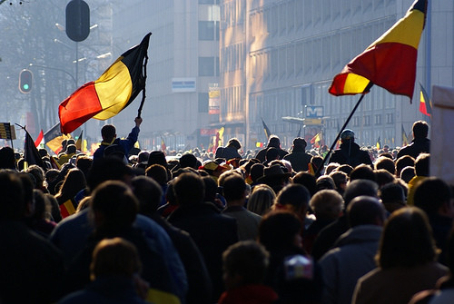 Διαδήλωση για την ενότητα του Βελγίου