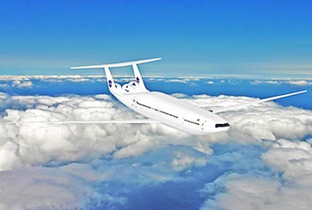Πρωτότυπο αεροσκάφος καταναλώνει 70% λιγότερα καύσιμα