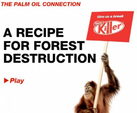 Online εκστρατεία της Greenpeace οδηγεί σε συμμόρφωση τη Nestle