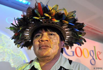 Διαδίκτυο και GPS στην υπηρεσία φυλής της Αμαζονίας για την προστασία από εισβολείς