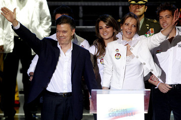 Άνετη νίκη Santos στις προεδρικές εκλογές στην Κολομβία