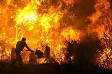 Σε εξέλιξη πυρκαγιά στο Άστρος Κυνουρίας