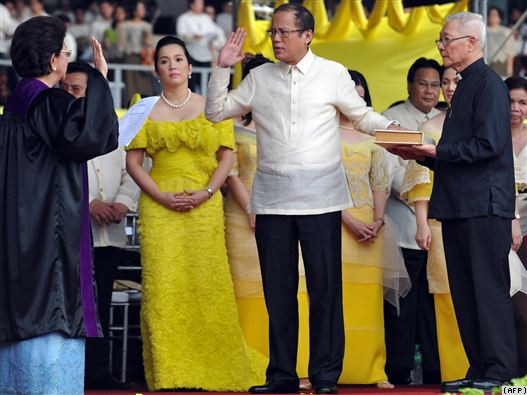 Ορκίστηκε πρόεδρος των Φιλιππινών ο Benigno Aquino