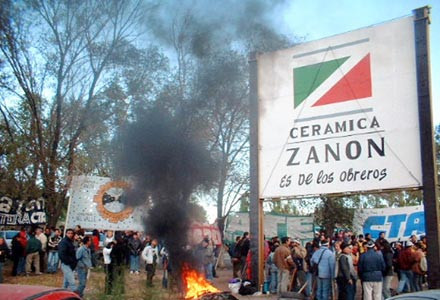 Αργεντινή – Εργοστάσιο Ζανόν: 9 χρόνια χωρίς αφεντικά