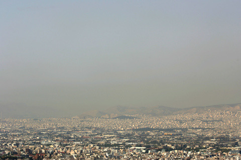 Υπερβάσεις ορίων όζοντος στην Αθήνα