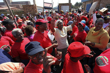 Αύριο η τελική ανακοίνωση για τη λήξη ή μη της απεργίας στη Νότιο Αφρική