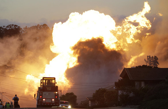 Ισχυρή έκρηξη σε αγωγό φυσικού αερίου στο Σαν Φρανσίσκο, με ένα νεκρό