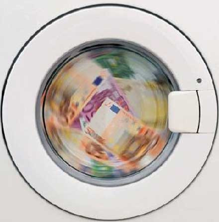 Πέντε δις ευρώ στο «πλυντήριο»