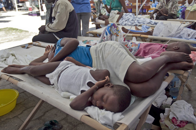 Στρατιώτες του ΟΗΕ κατηγορούν οι Αϊτινοί για το ξέσπασμα της χολέρας