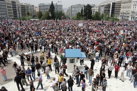 Συμπλοκές φοιτητών-αστυνομίας μετά το πανεκπαιδευτικό συλλαλητήριο