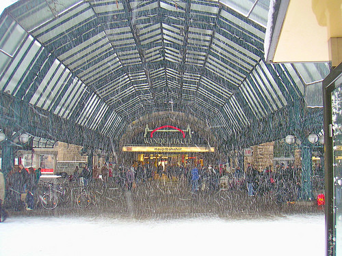 Ισχυρές χιονοπτώσεις στη Γερμανία