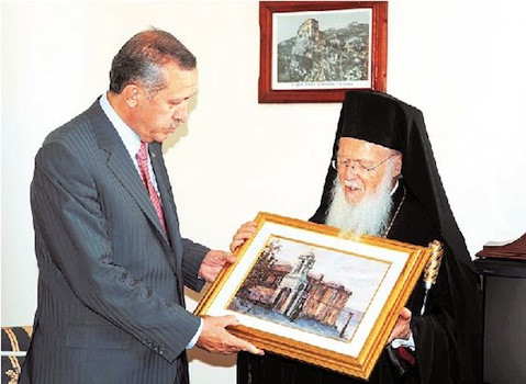Ο Ερντογάν για την επίσκεψη Αρίντς στο Πατριαρχείο