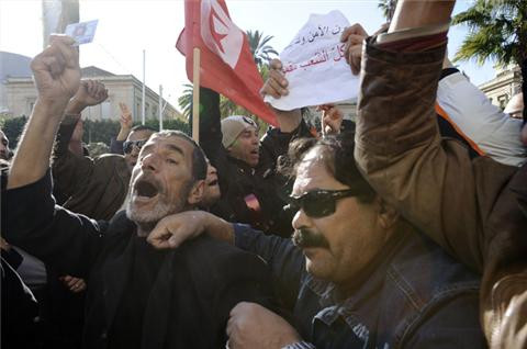 Ολοκληρώθηκε η  πορεία διαμαρτυρίας 280 χλμ. στην Τυνησία