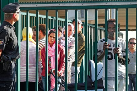 Στρατόπεδα συγκέντρωσης προσφύγων στη Γερμανία