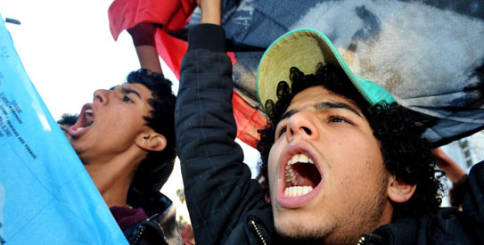 Ραμάλα: Κατεστάλη διαδήλωση κατά του Μουμπάρακ, επετράπη άλλη υπέρ του