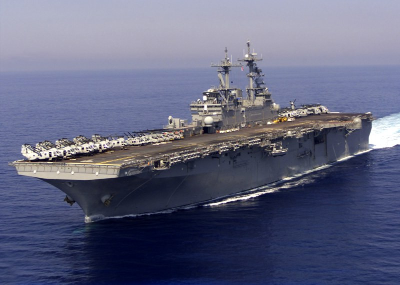 Στη Σούδα κατέπλευσε το πολεμικό USS Kearsarge