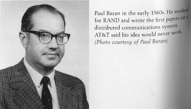 Paul Baran: «Έφυγε» ένας από τους «πατέρες» του διαδικτύου