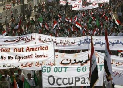 Αιματηρή διαδήλωση στο Ιράκ κατά της παρουσίας του στρατού των ΗΠΑ