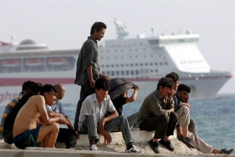 Ένταση στο λιμάνι της Ηγουμενίτσας μεταξύ κατοίκων και μεταναστών