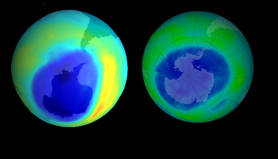Μικραίνει η τρύπα του όζοντος πάνω από την Ανταρκτική;