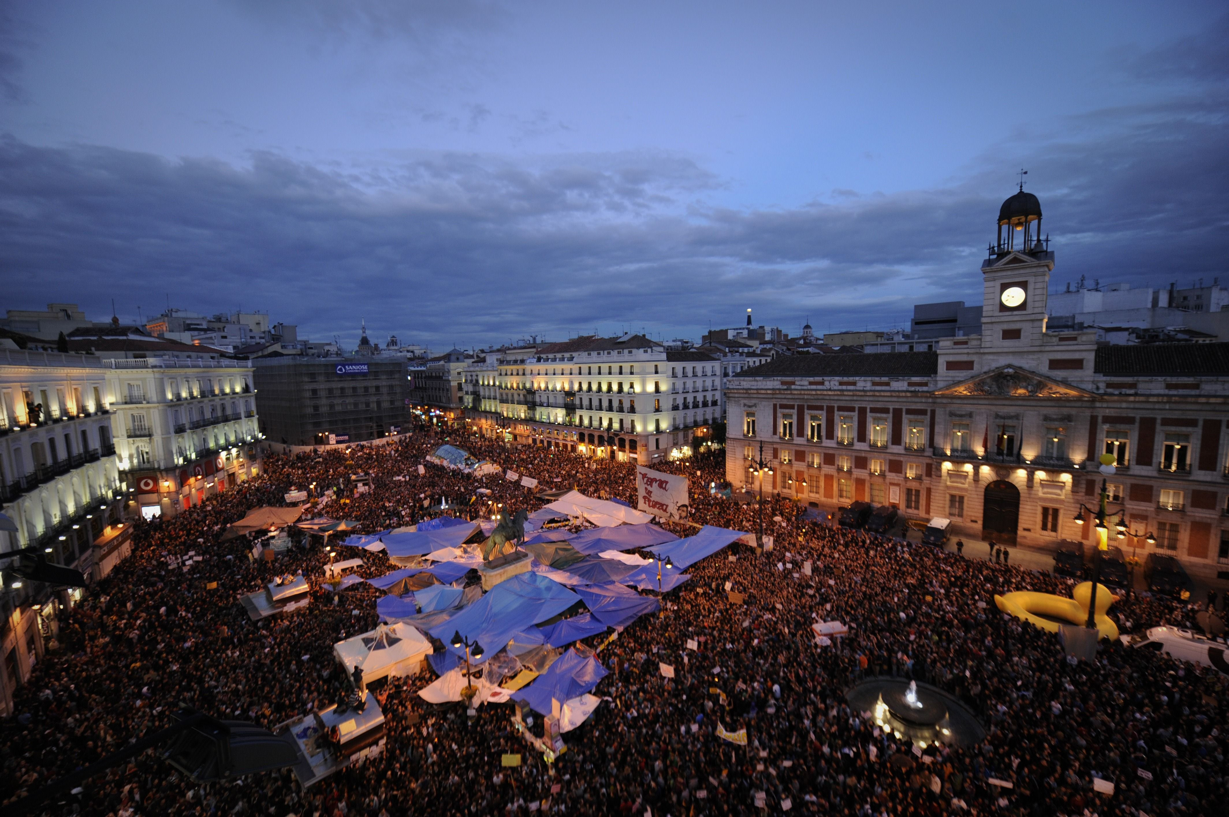 Η ισπανική επανάσταση και το μανιφέστο της Puerta del Sol