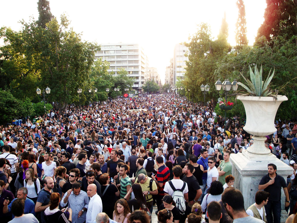 Η Χρονιά της Πλατείας, Της Μαρίας Χρυσάνθου