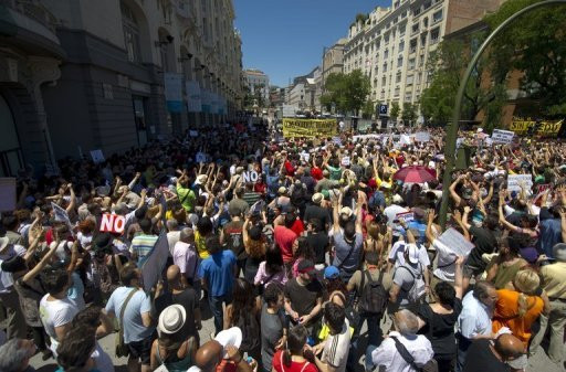Ισπανία: Πορείες διαμαρτυρίας από όλη τη χώρα οδεύουν προς την Μαδρίτη
