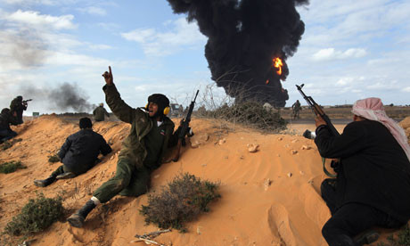 Σφοδρές μάχες στην πόλη Γκουάλις της Λιβύης