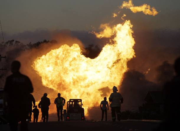 Επίθεση σε τουρκικό αγωγό αερίου προκάλεσε μεγάλη πυρκαγιά
