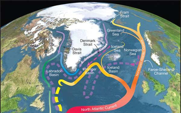 Ωκεάνιο ρεύμα επιρρεάζει την κλιματική αλλαγή